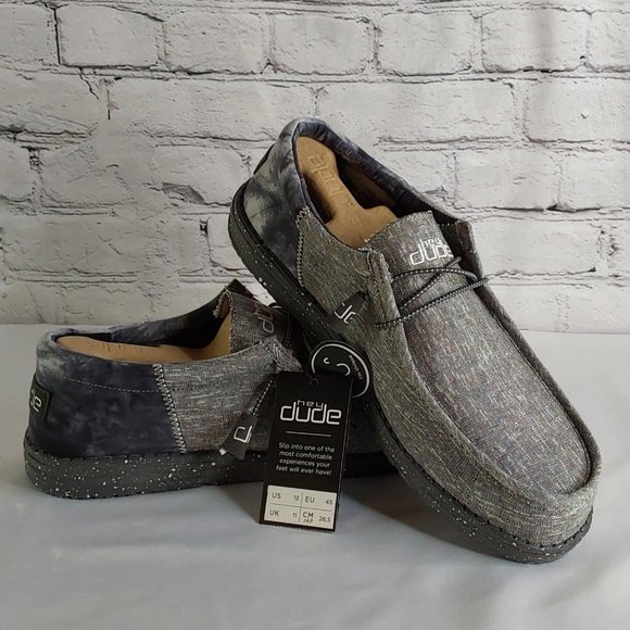 \'HEY DUDE\' WALLY FUNK \'RAVEN\'COLLECTION SLIP-ON SHOES LIMITED EDITION main image 11